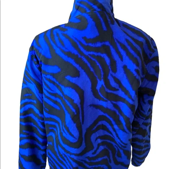 Activology Blue/Black Print Jacket - Picture 2 of 8